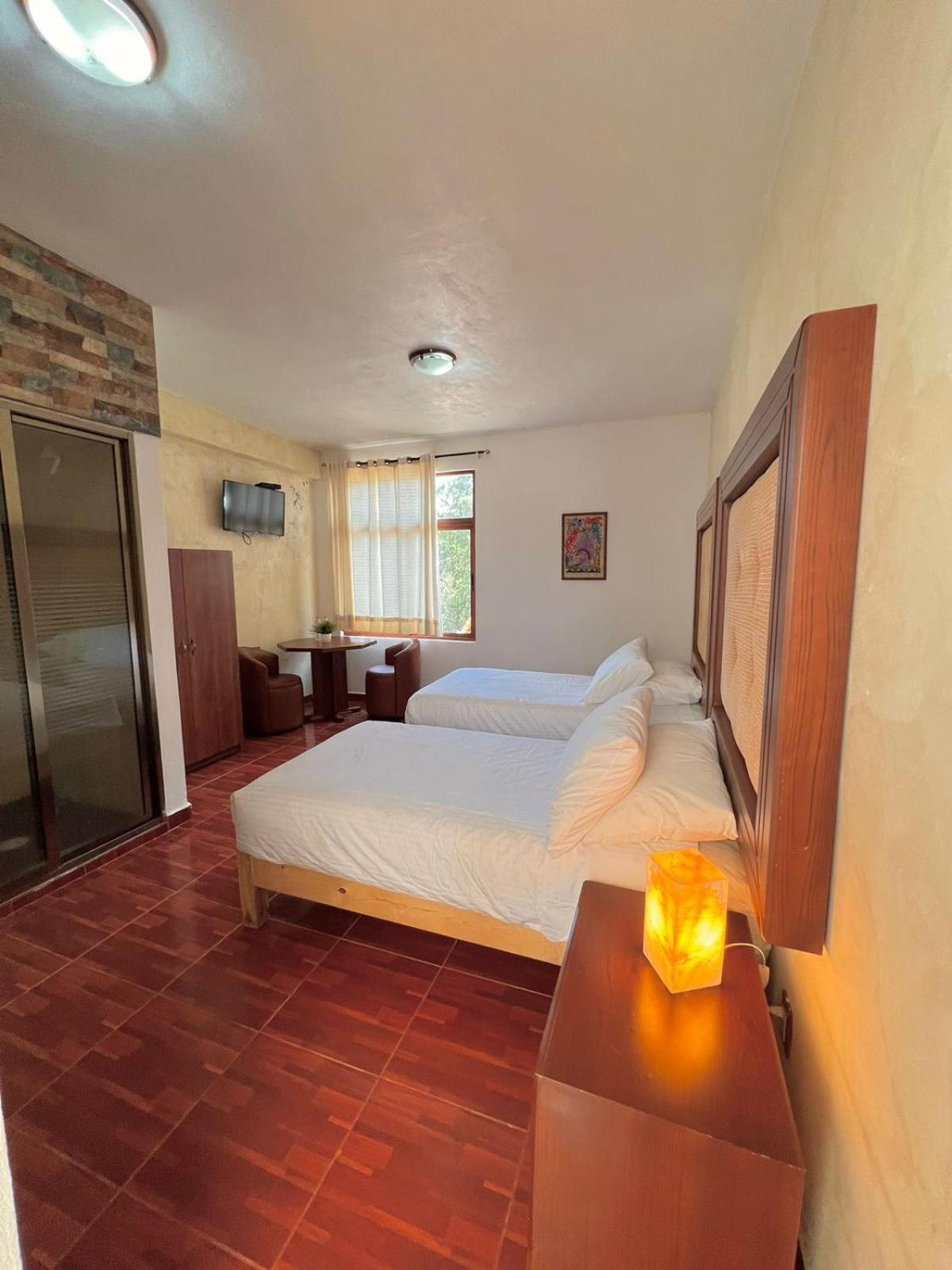 Hotel El Jaguar San Martin de las Piramides Ruang foto