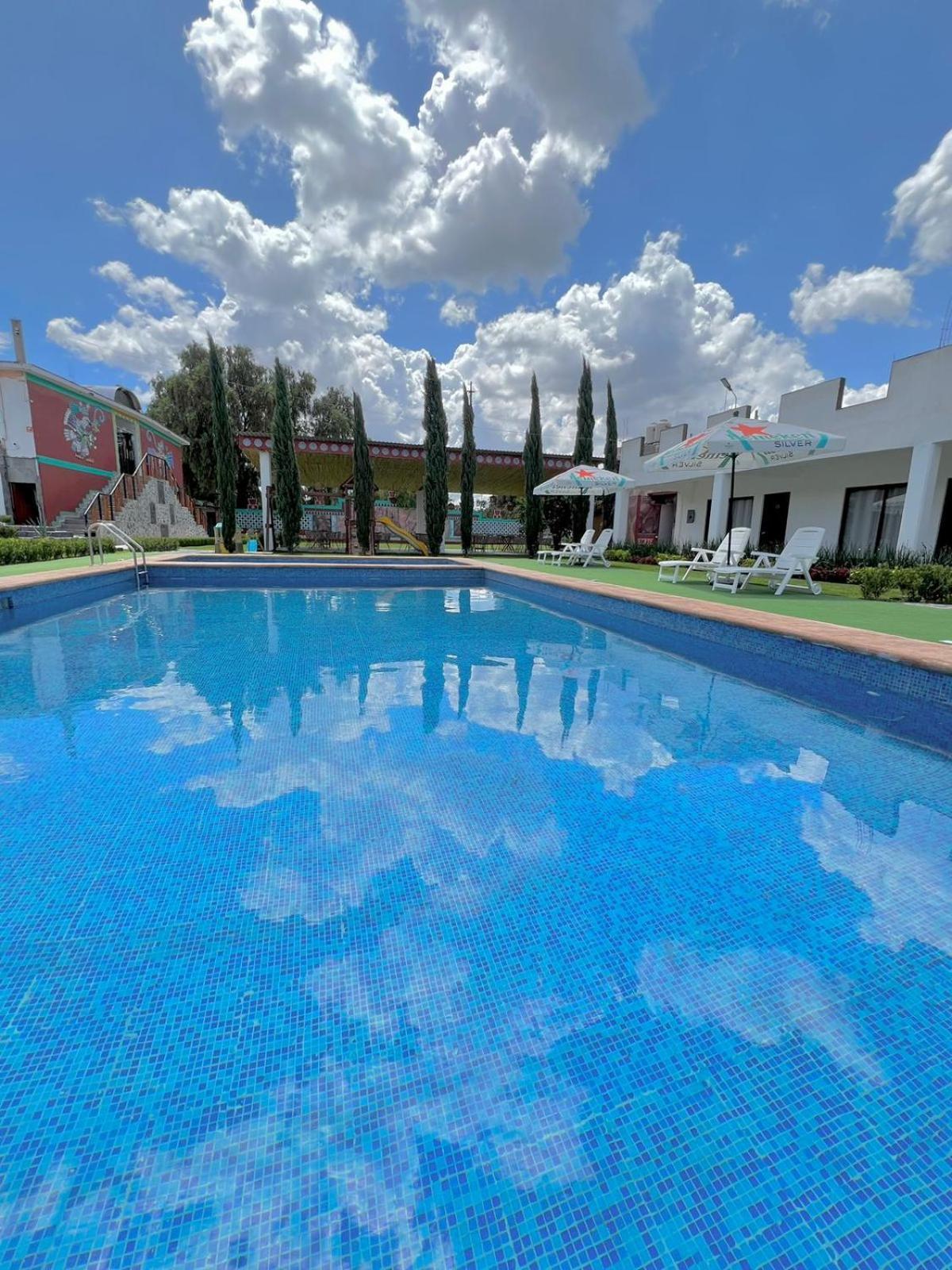 Hotel El Jaguar San Martin de las Piramides Bagian luar foto