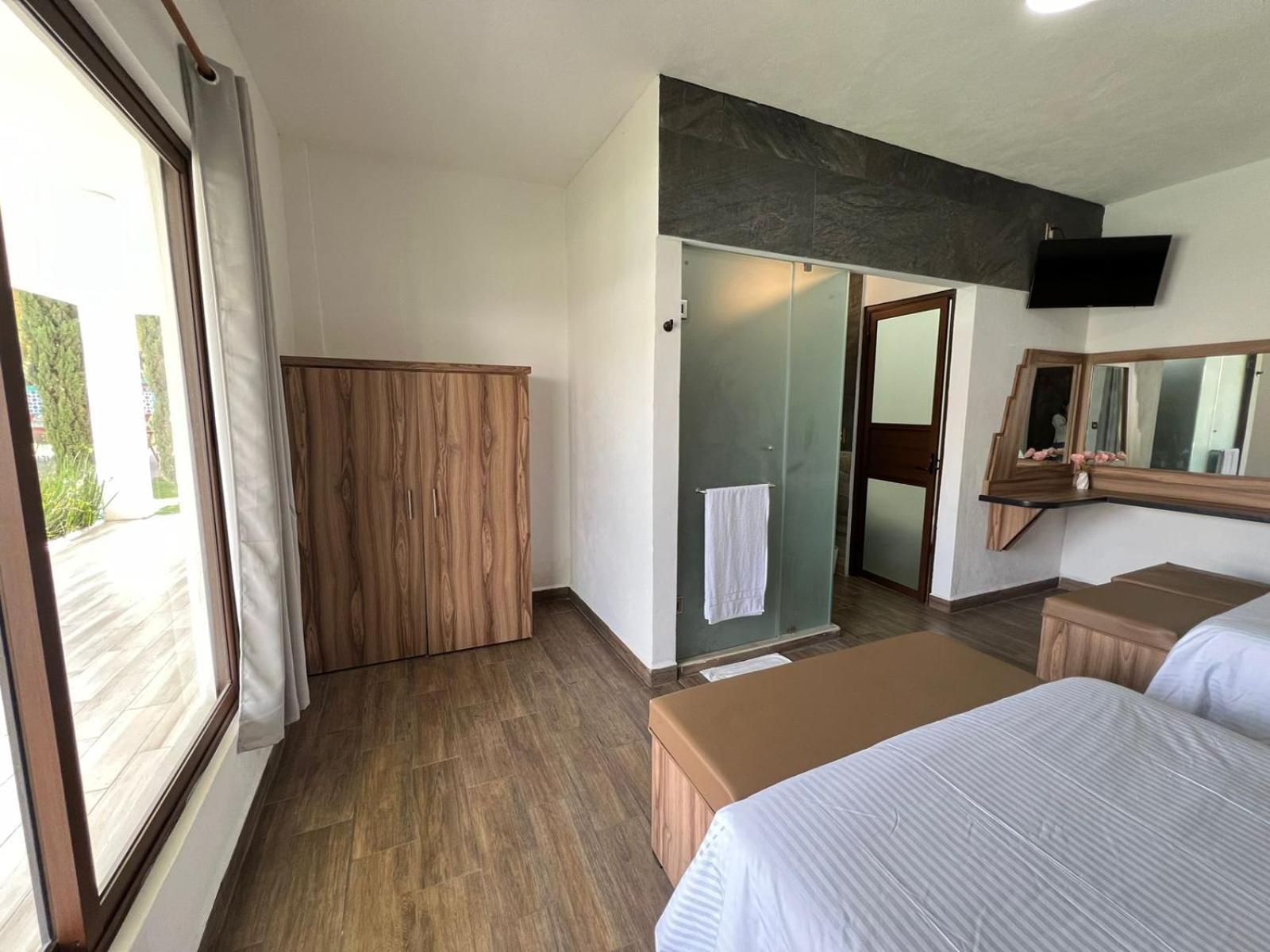 Hotel El Jaguar San Martin de las Piramides Bagian luar foto