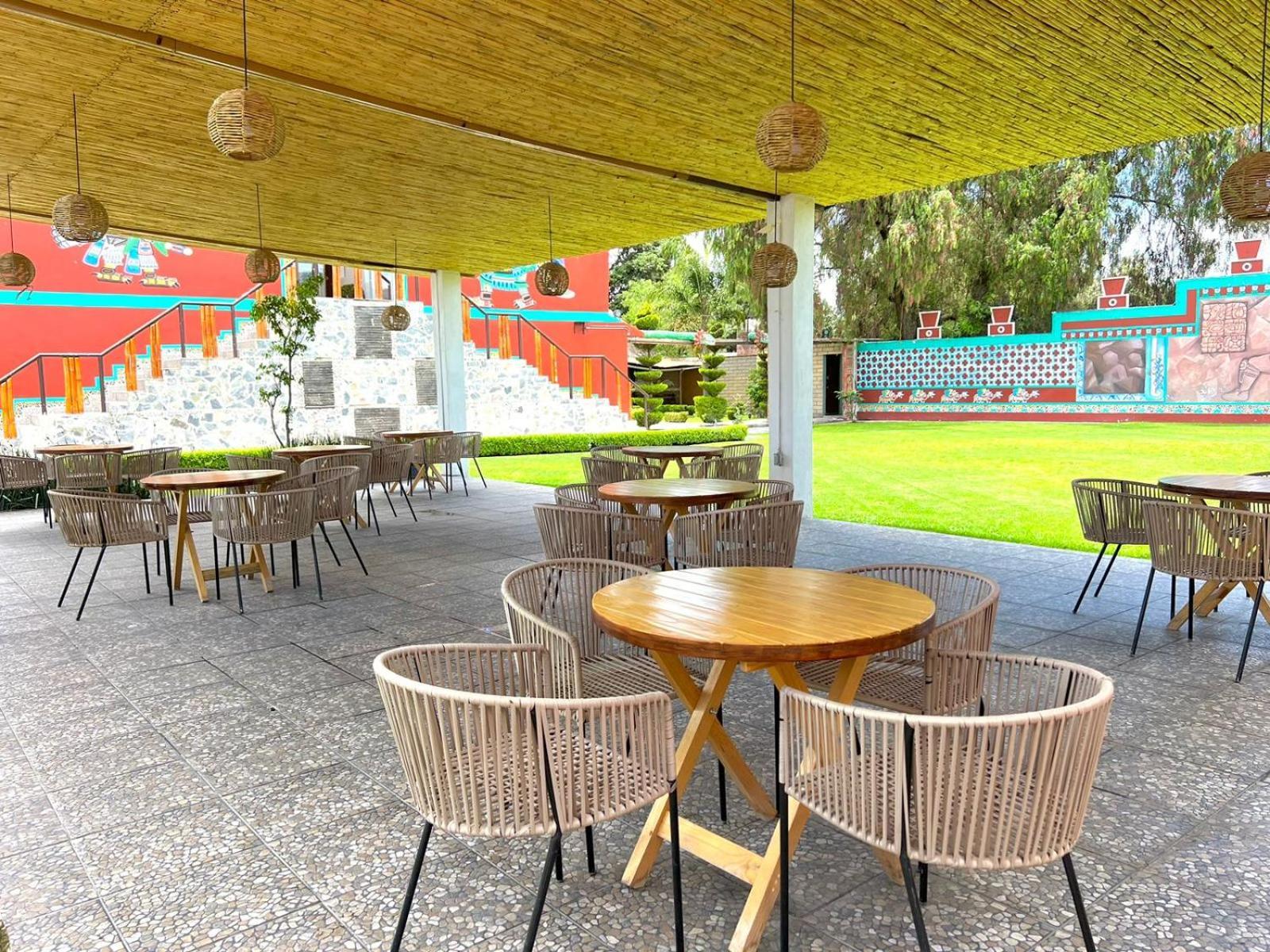 Hotel El Jaguar San Martin de las Piramides Bagian luar foto