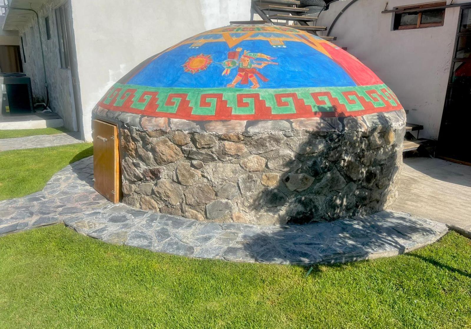 Hotel El Jaguar San Martin de las Piramides Bagian luar foto